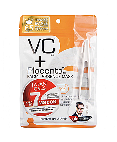 Japan Gals Mask With Placenta and Vitamin C - Маска с плацентой и витамином C 7 шт